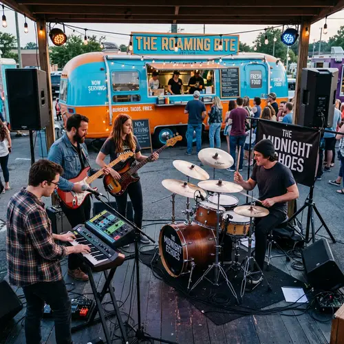 Live Music Band & Food Truck | Entertainment Experience