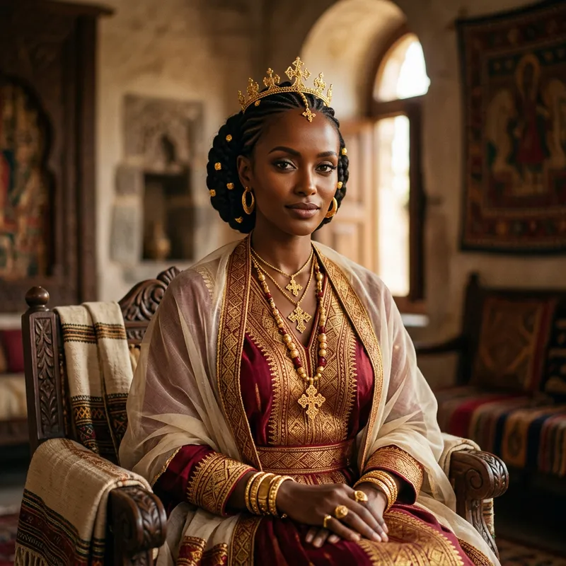 Ethiopian Queen: Beauty and Allure