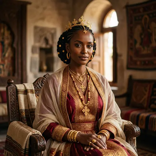 Ethiopian Queen: Beauty and Allure