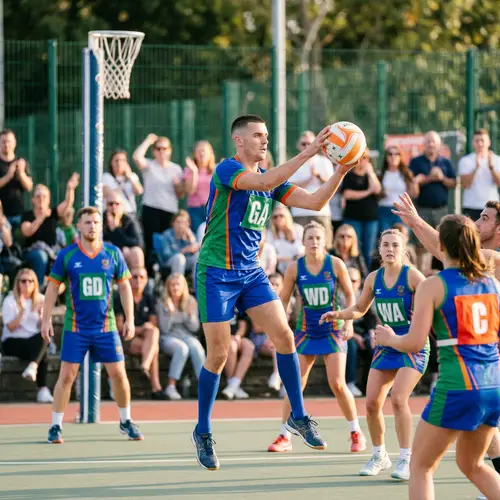 Cristiano Ronaldo Netball Showcase