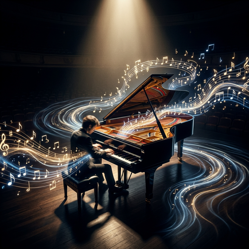 The Power of Music: A Perfect Harmony | AI Art Generator | Easy