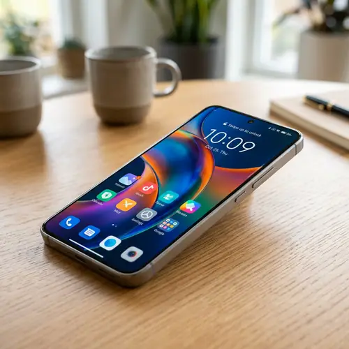 Xiaomi Smartphone - Sleek Design with Vibrant Display