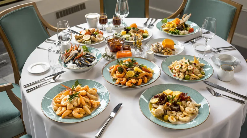 Elegant Seafood Dining Experience