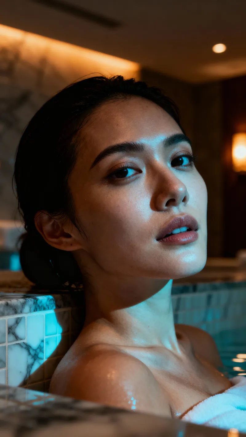 Dramatic Spa Lighting: A Captivating Experience