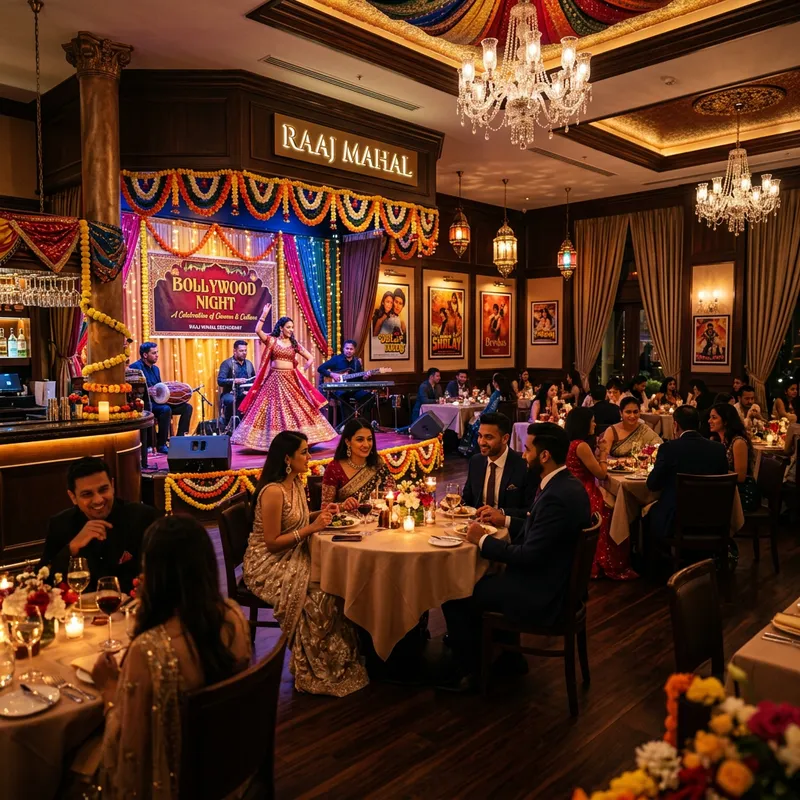 Classy Bollywood Night Restaurant Experience Classy Bollywood Night Restaurant Experience