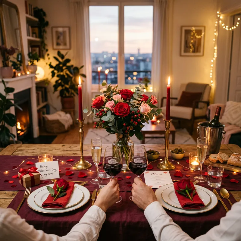 Valentine's Day Table Setting Ideas Valentine's Day Table Setting Ideas