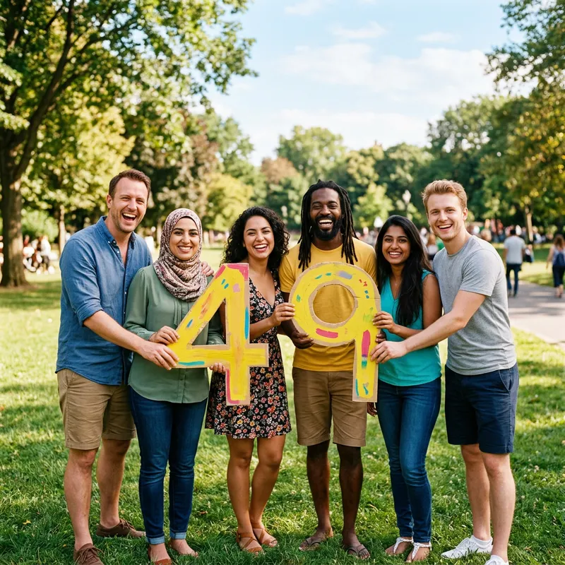 Unity in Diversity: Multicultural Group Holding Number 49 in Harmony