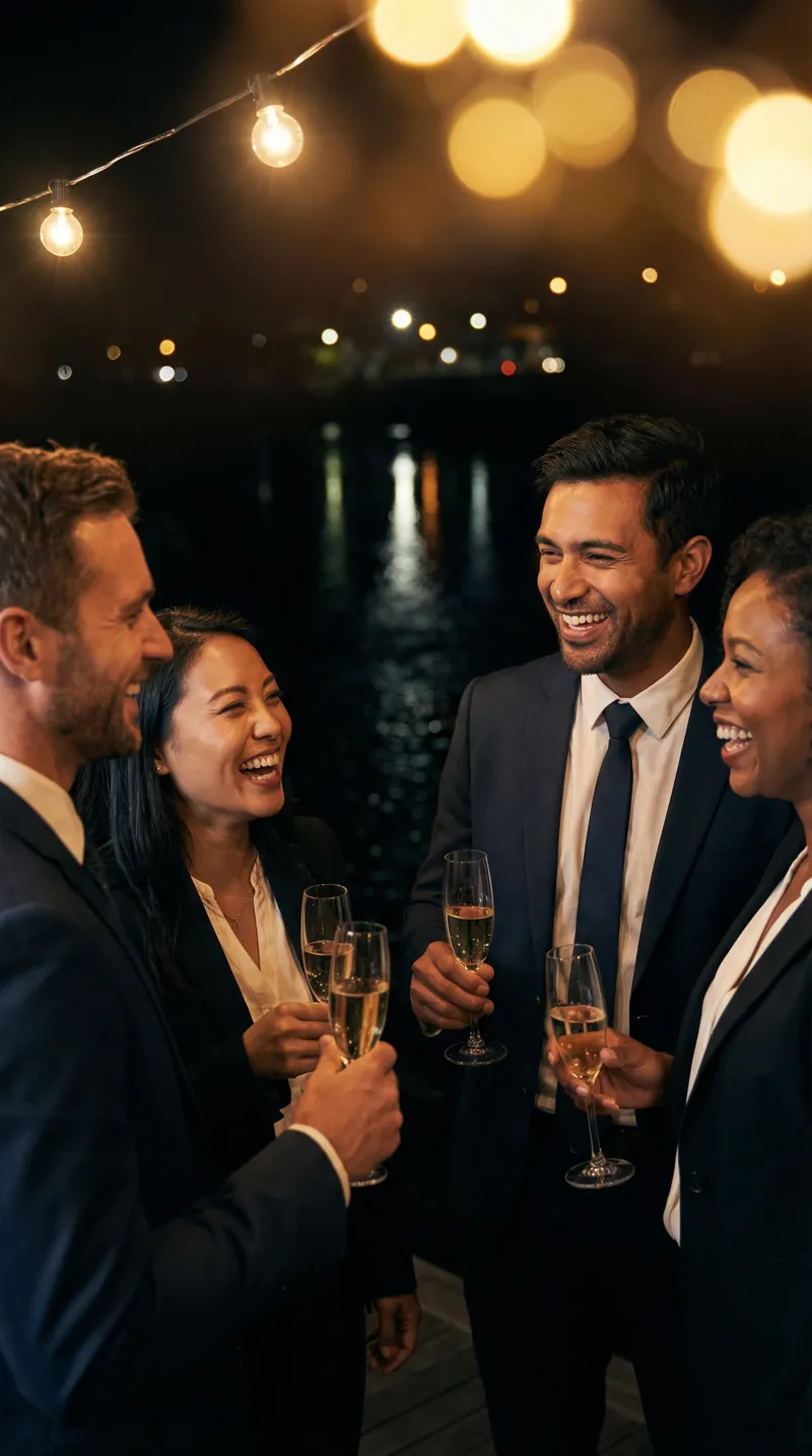 Year-End Party Revelry: Celebrating Success