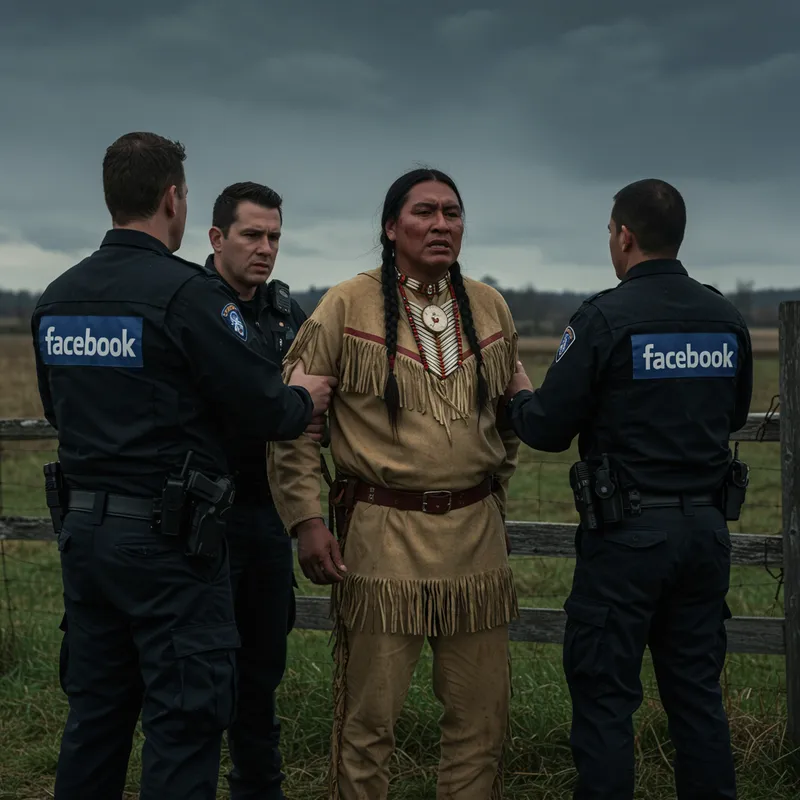 Native American Arrested by Facebook: A Controversy