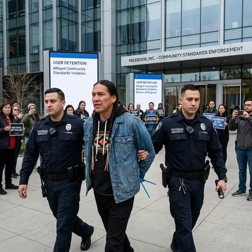 Native American Arrested by Facebook: A Controversy