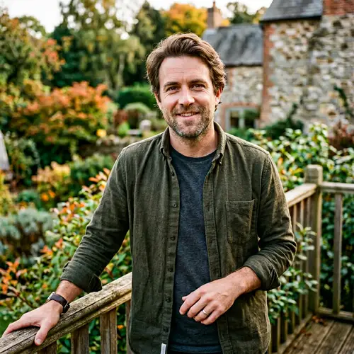 30-Year-Old Man with 3-Day Beard