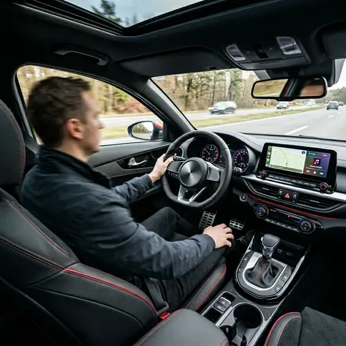 Modern & Sporty Compact Sedan Interior | Renault Symbol Privilege