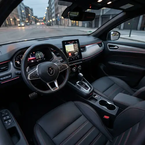 Modern and Sporty Renault Symbol Privilege Interior Design