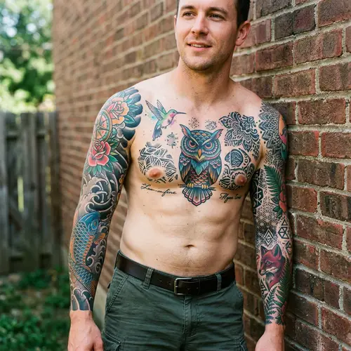 Vibrant Tattoos: Unique Body Art Story