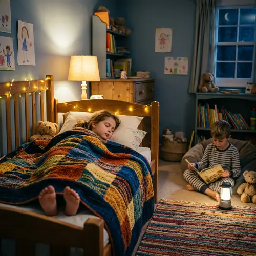 Dreamy Night: A Sleepy Girl's Imaginative Adventure