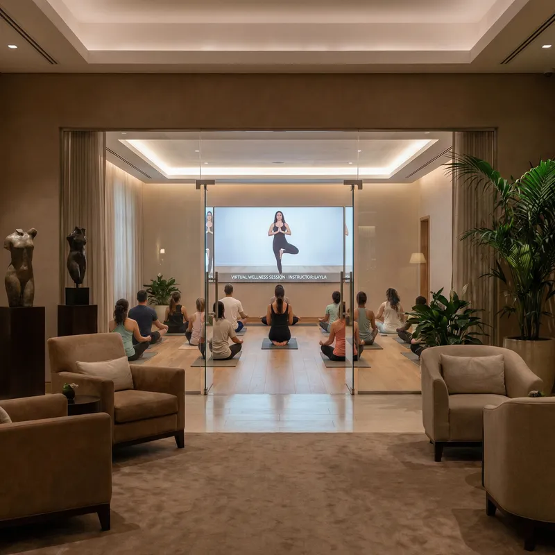 Luxury Hotel Relaxation Sessions & Virtual Yoga Classes