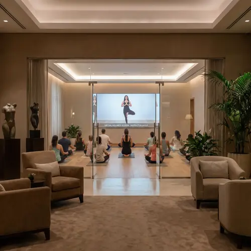 Luxury Hotel Virtual Yoga Classes | Serene Relaxation Sessions