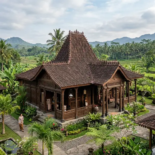 Traditional Javanese Joglo House: Rich Architectural Heritage