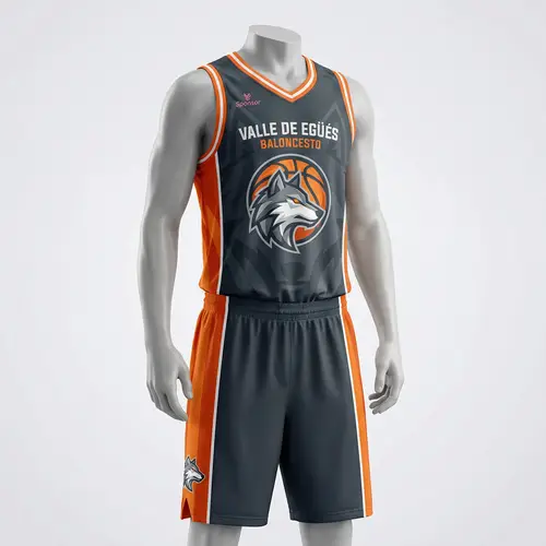 Valle de Egüés Basketball Jersey & Shorts Set