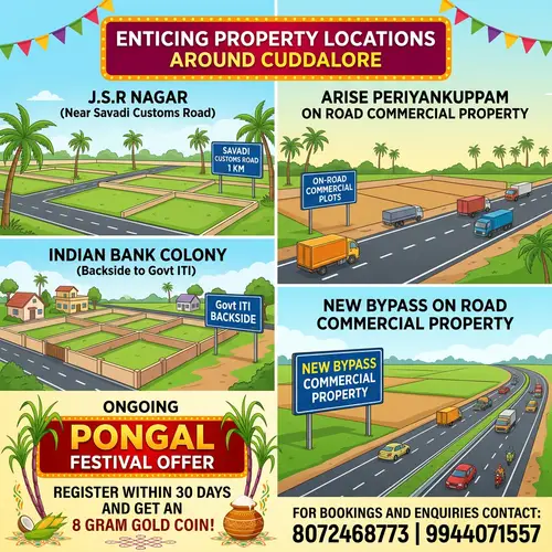 Prime Property Locations in Cuddalore | Ongoing Pongal Festival Offer