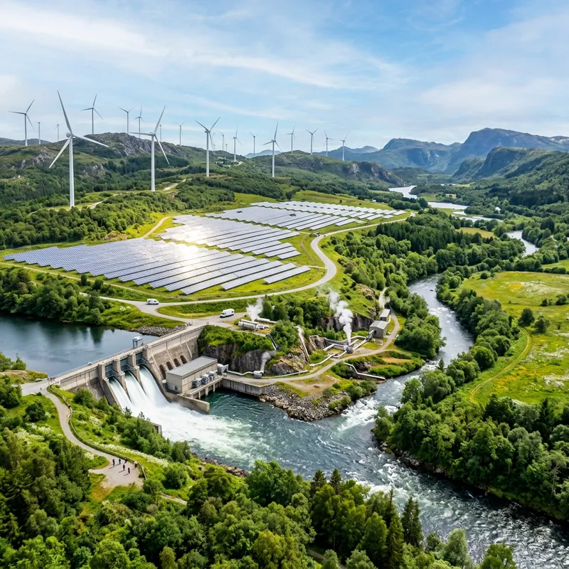 Hybrid Energy Parks: Sustainable Power Solutions