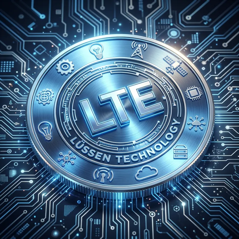 Lüssen Technology LTE Token - Premium Metallic Finish
