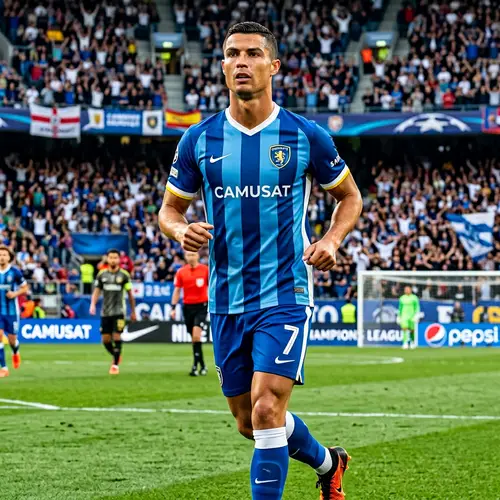 Custom Soccer Jersey with Camusat Logo