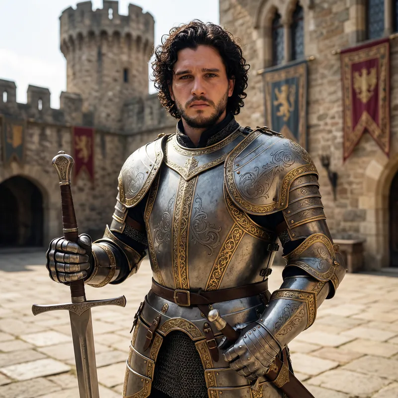 Renaissance Paladin Character Design Services