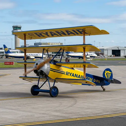 Ryanair Fokker DR1 Triplane Livery | Unique Aircraft Design