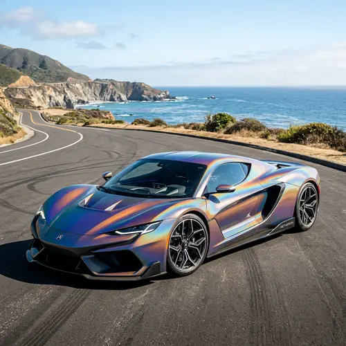 Futuristic Sports Car - Speed and Luxury in One