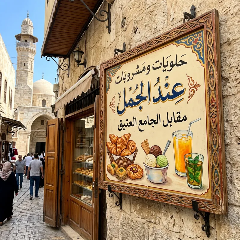 Delicious Pastries and Refreshments at Al-Jamal