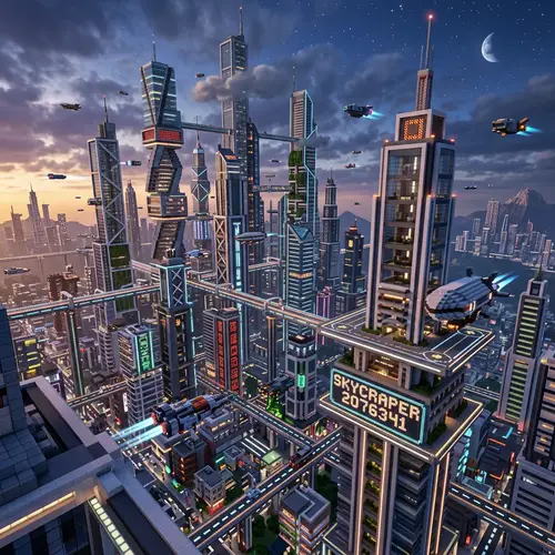 Build Skycrapers in Minecraft: A Complete Guide