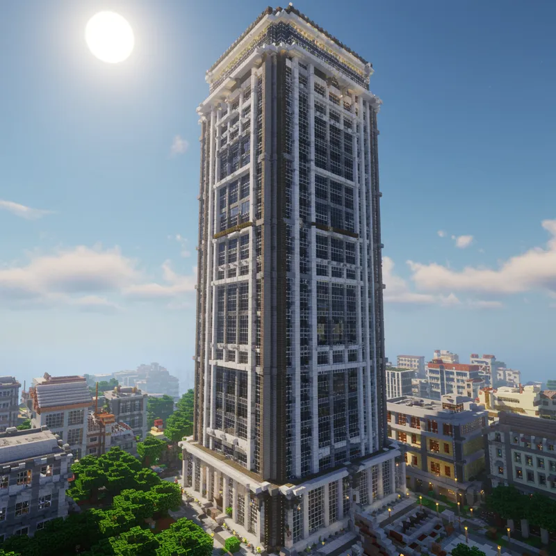 Build Skycrapers in Minecraft: A Complete Guide
