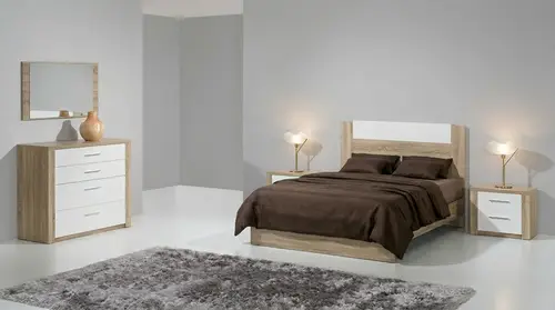 Stylish Bedroom Makeover with Light Gray Walls