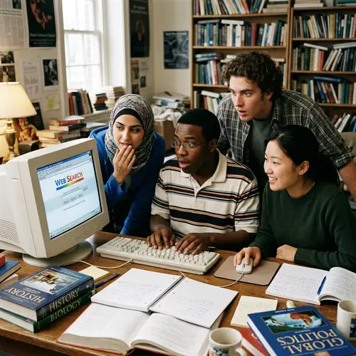 First-Time Internet Experience: Diverse Encounters