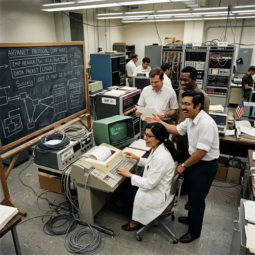 The Inception of the Internet: A Historic Moment