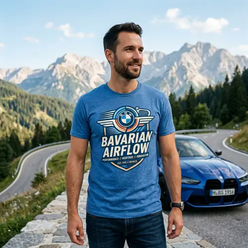 The Bavarian Airflow: Unique Design Shirt