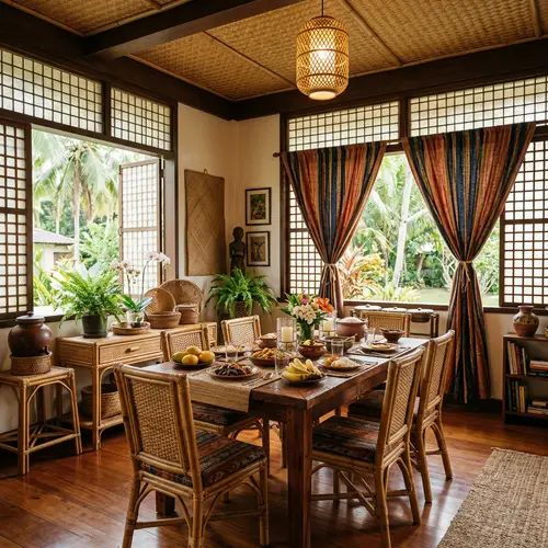 Warm Filipino Decor Room Design Ideas
