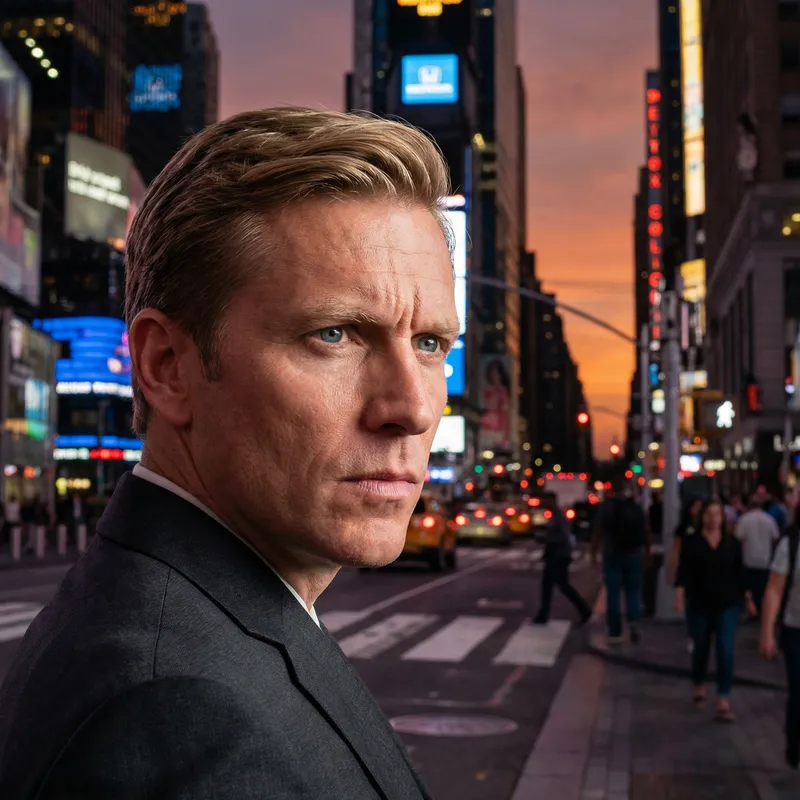 Leonardo DiCaprio: A Study in Urban Intensity