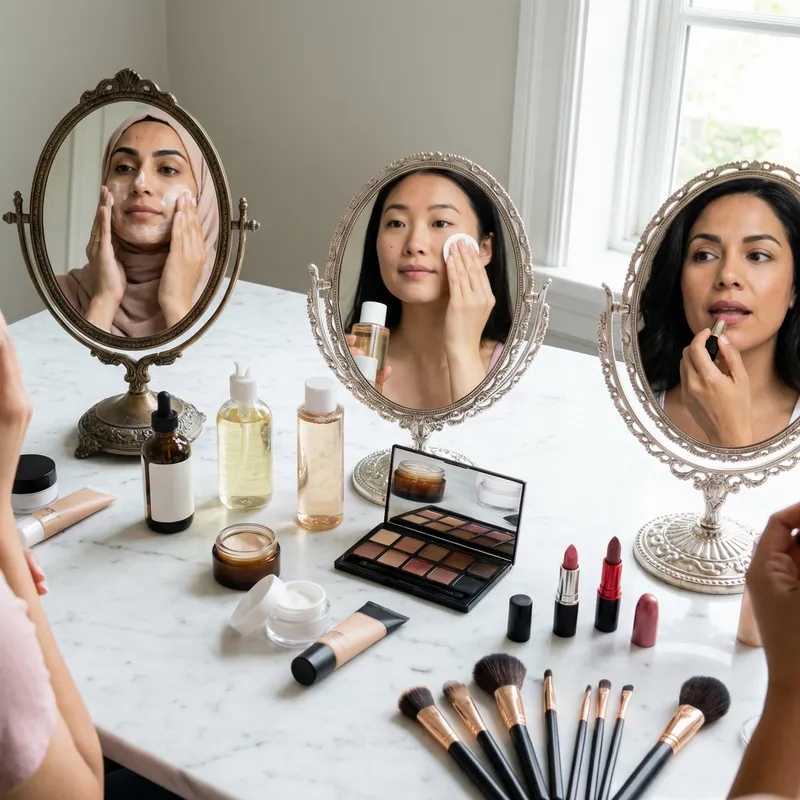 Beauty Routine and Cosmetics Tips for Radiant Skin