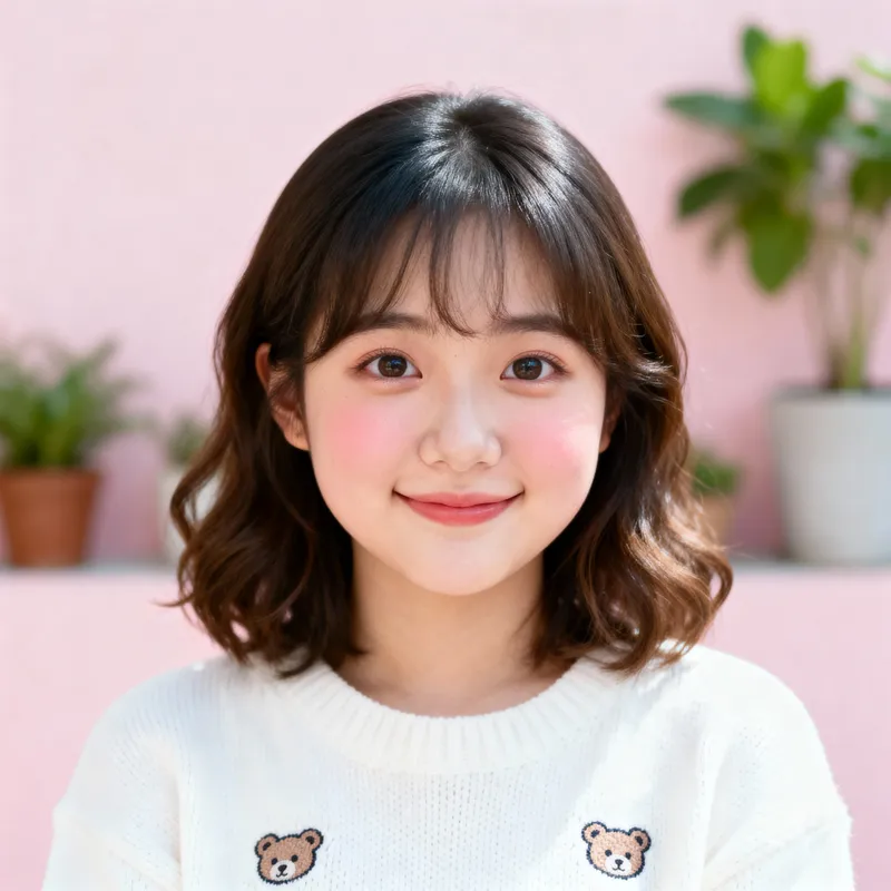 Cute Smart 20-Year-Old Asian Girl