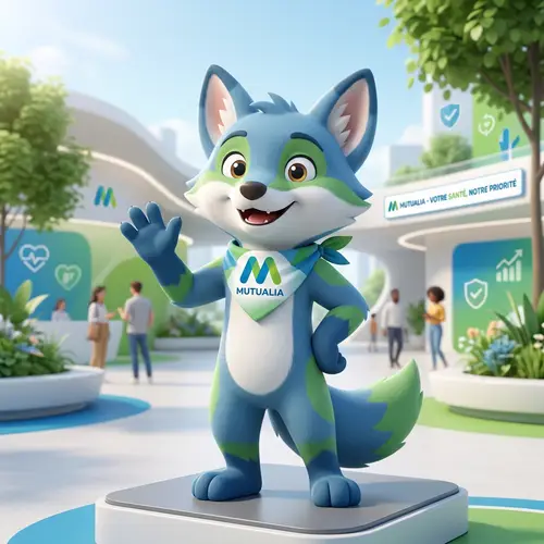 Beautiful Mutualia Mascot Design Inspiration