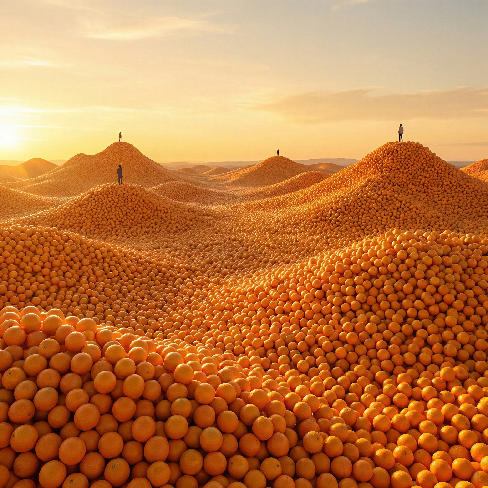 One Trillion Oranges: A Citrus Feast | AI Art Generator | Easy