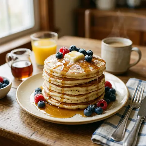 Delicious Pancakes - A Breakfast Favorite