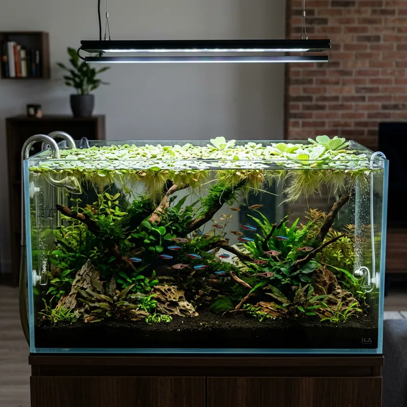 Create a Modern Aquarium with Shadow Plants