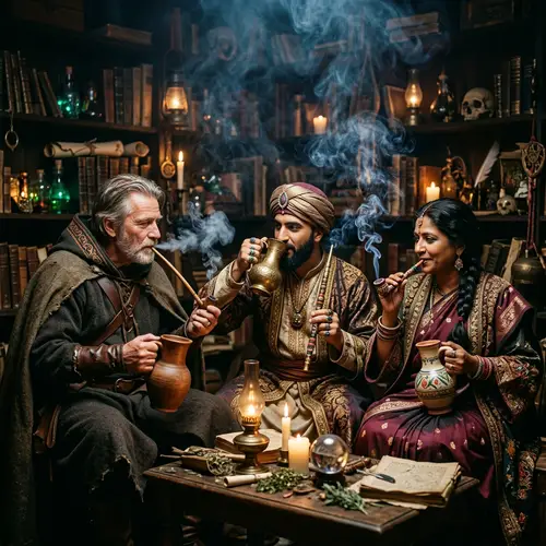 The Three Wizards: A Magical Gathering