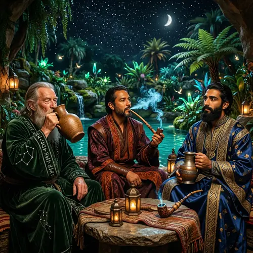 Mystical Oasis: Magical Moments of Three Diverse Magicians