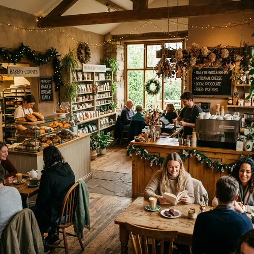 Cozy Cafe & Natural Retail Space | Locally Sourced Refreshments