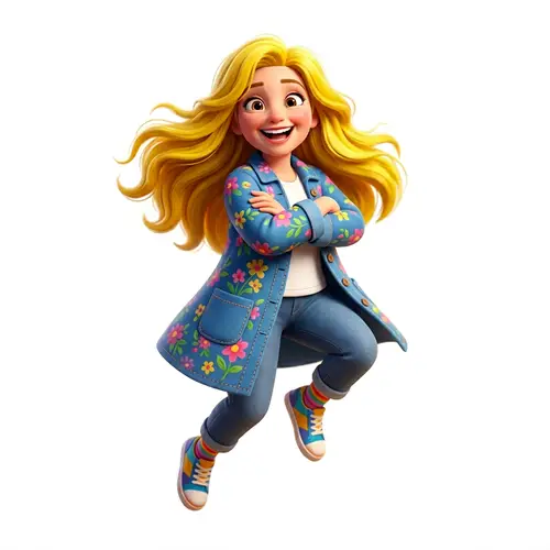 3D Animated Portrait of Summer Jubelirer