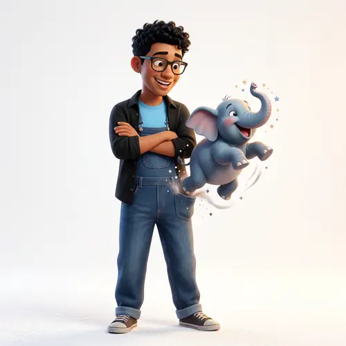 Scott Ohsman: Cheerful 3D Animation Character